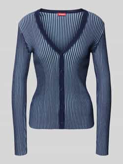 Staud Gebreide cardigan met structuurmotief