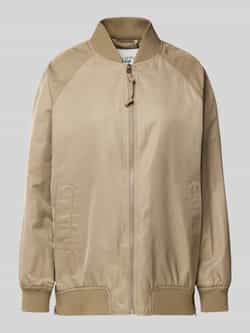 Marc O'Polo DENIM Blouson met edel glans stijlvolle ritsen om de zijnaad te openen