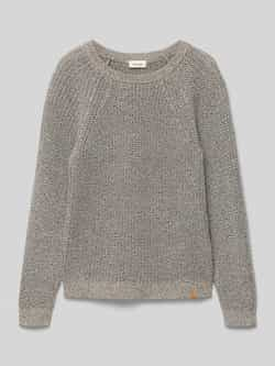 Lil Atelier Gebreide pullover met ribboorden model 'NORO'