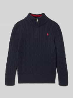 Polo Ralph Lauren Kids Gebreide pullover met labelstitching