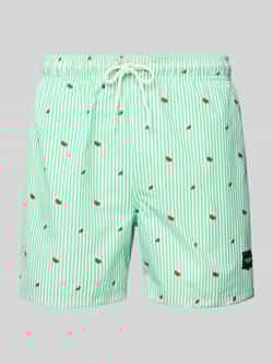 Jack & jones Regular fit korte zwembroek met labelpatch model 'STMAUI'