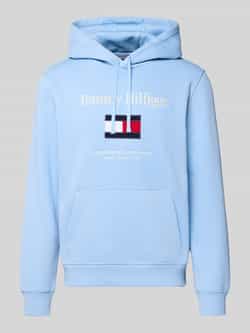 Tommy Hilfiger Regular fit hoodie van katoenmix