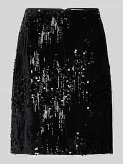 FREE QUENT Minirok met all-over pailletten model 'Doffi'