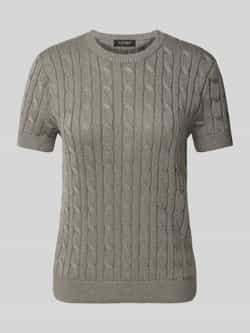 Lauren Ralph Lauren Gebreid shirt met kabelpatroon model 'EYELAH'