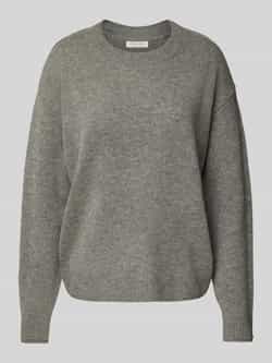 Christian Berg Woman Wollen pullover met ribboorden