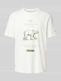 Champion T-shirt met labeldetails