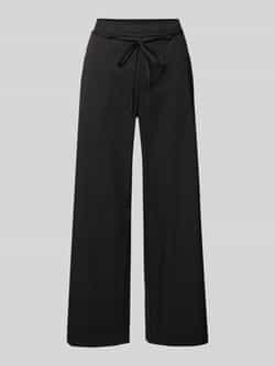 MAC Straight leg stoffen broek met verkort model 'CHiara'