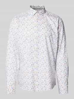 Jake*s Slim fit zakelijk overhemd met kentkraag