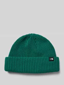 The North Face Gebreide muts met labelpatch