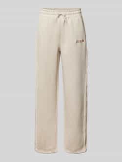Guess Activewear Straight leg sweatpants met elastische band model 'DARIL'