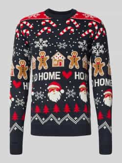 Lindbergh Gebreide pullover in all-over look model 'Santa'