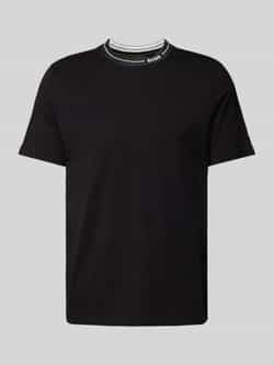 Boss Heren T-shirt Lente Zomer Collectie Katoen Black Heren