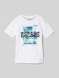 S.Oliver RED LABEL Regular fit T-shirt met motiefprint