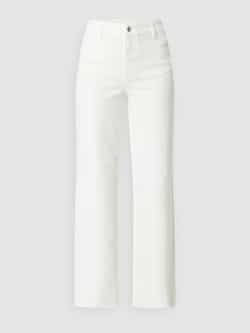 Oui High waist jeans met stretch