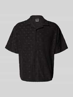 Jack & jones Relaxed fit vrijetijdsoverhemd met structuurmotief model 'INFINITY'