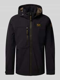 PME LEGEND Heren Jassen Semi Long Jacked Successor Soft Shell Zwart