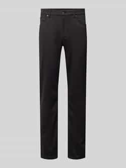 Christian Berg Men Regular fit stoffen broek met Franse Steekzakken