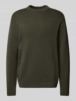 Jack & Jones Premium Gebreide pullover met opstaande kraag model 'MILANO'