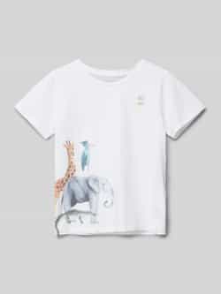 Name it T-shirt met motiefprint model 'JASO'