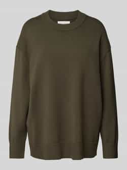 MSCH Copenhagen Gebreide pullover met extra brede schouders
