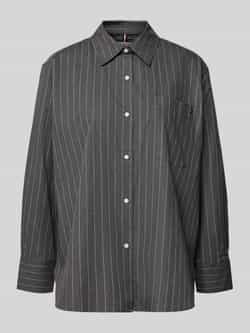 Tommy Hilfiger Regular fit overhemdblouse van puur katoen