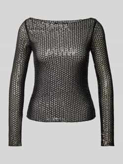 Gina Tricot Shirt met lange mouwen met boothals