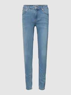 Review Skinny fit jeans met steekzakken