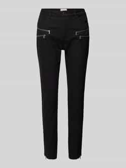 FREE QUENT Skinny fit stoffen broek met stretch model 'Aida'