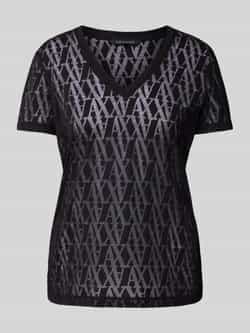 Armani Exchange T-shirt in semi-transparant design