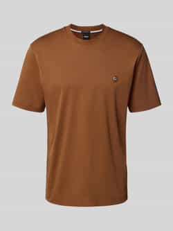 Boss Regular fit T-shirt van puur katoen model 'TAUT'