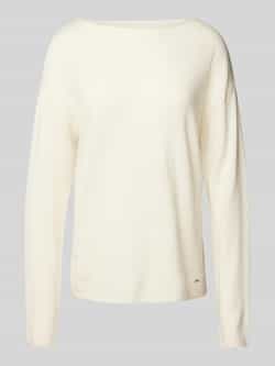 BRAX Gebreide pullover met boothals model 'LIZ'