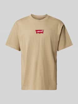 Levis LEVI'S Badge Batwing T-Shirt Beige- Heren Beige