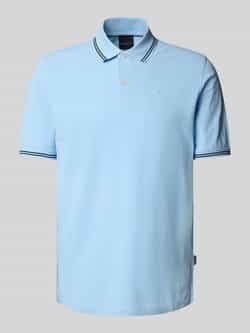 Bugatti Regular fit poloshirt met labeldetail