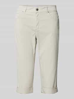 Angels Slim fit capribroek in 5-pocketmodel model 'Turn up'