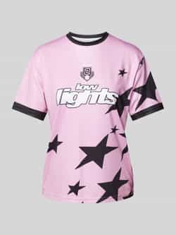 Low Lights Studios T-shirt met labeldetails model 'ALLSTARS'