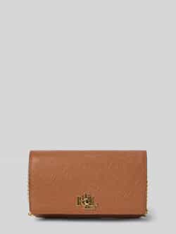 Lauren Ralph Lauren Crossbodytas van echt runderleer met logo-applicatie