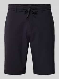 Boss Orange Tapered fit korte chino met structuurmotief