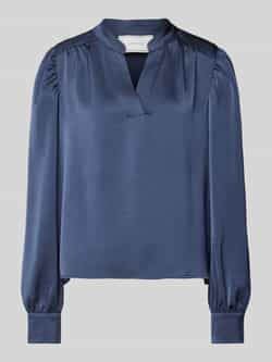 NEO NOIR Regular fit blouse met V-hals model 'Rosslyn'