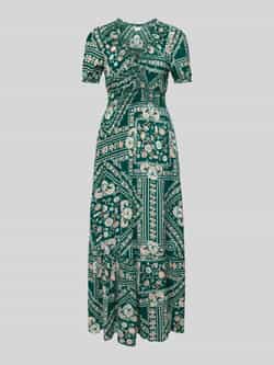 Apricot Maxi-jurk van viscose in all-over look