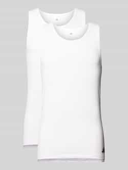 ADIDAS SPORTSWEAR Tanktop met labelprint in een set van 2 stuks