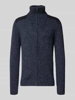 RAGMAN Gebreid jack met ribboorden