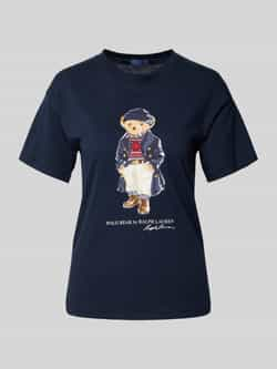 Ralph Lauren shirts & tops NVL bear tee short sleeve Tsh Blue Dames