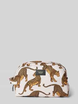 WOUF Make-uptasje met all-over motiefprint model 'The Leopard'