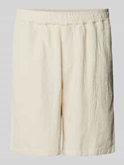 REVIEW Relaxed fit korte broek in kreuklook