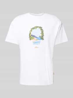 BLKVIS T-shirt met motiefprint model 'TERRAZZA'