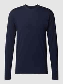 Mey Shirt met lange mouwen en ronde hals model 'HYBRID'