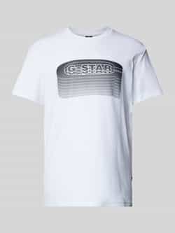 G-Star RAW Shirt met print Stacked Old Skool Logo R