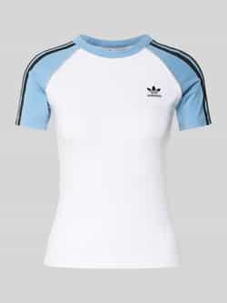 Adidas Adicolor 3-Stripes Raglan Slim-fit T-shirt