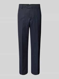 Selected Homme Slim fit pantalon met knoop- en ritssluiting