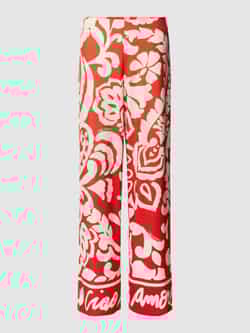 Oui Moderne stijl en verfijning broek Multicolor Dames
